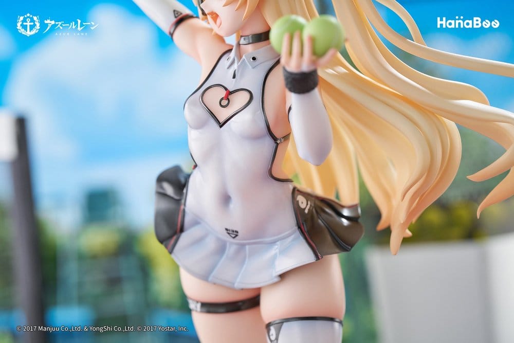 Azur Lane PVC-figur i skala 1/6 Bache: Showy Sports Star, cirka 27 cm hög