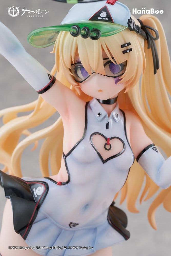 Azur Lane PVC-figur i skala 1/6 Bache: Showy Sports Star, cirka 27 cm hög