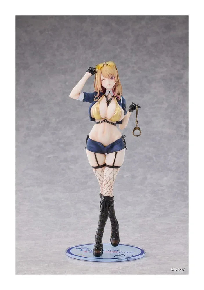 Original Character PVC Figur 1/6 Gal Policewoman Takanashi Arisa Deluxe Edition 27 cm Hanabee