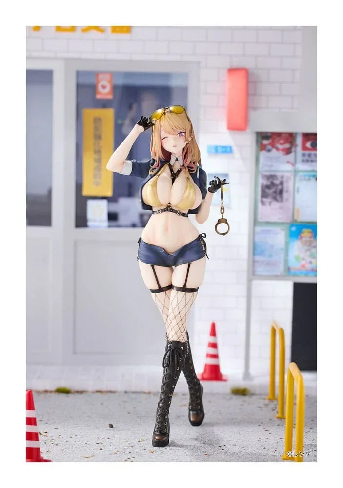 Original Character PVC Figur 1/6 Gal Policewoman Takanashi Arisa Deluxe Edition 27 cm Hanabee