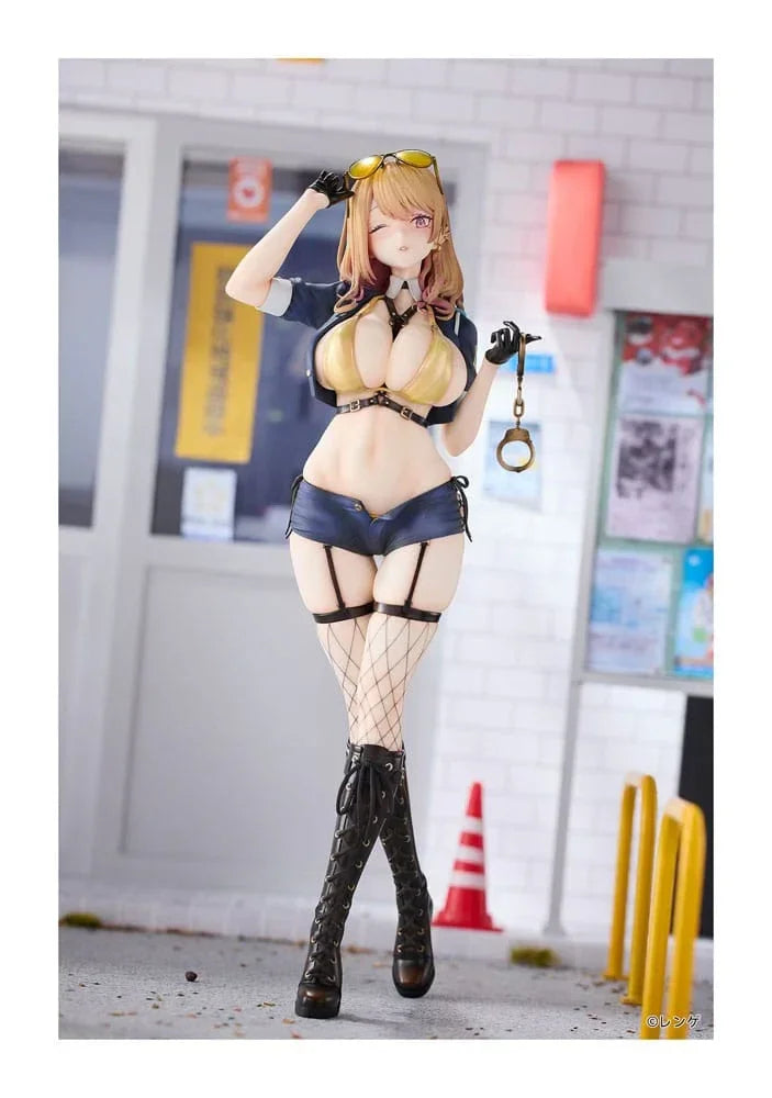Original Character PVC Figur 1/6 Gal Policewoman Takanashi Arisa Deluxe Edition 27 cm Hanabee