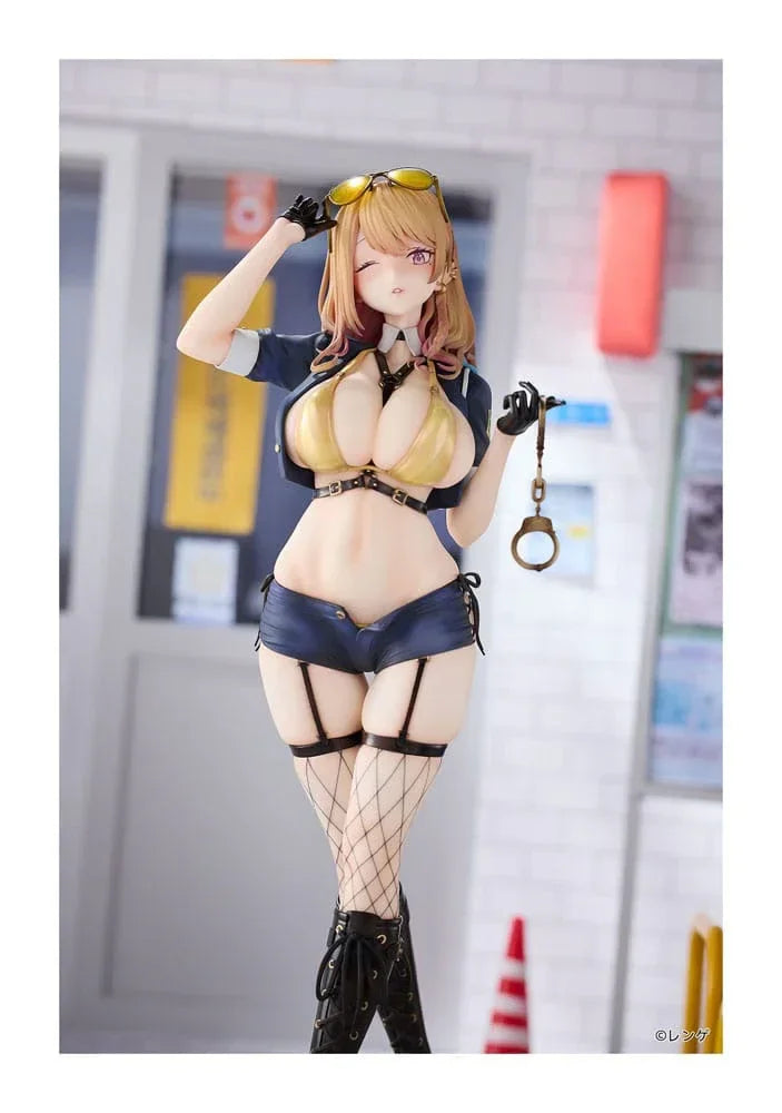 Original Character PVC Figur 1/6 Gal Policewoman Takanashi Arisa Deluxe Edition 27 cm Hanabee