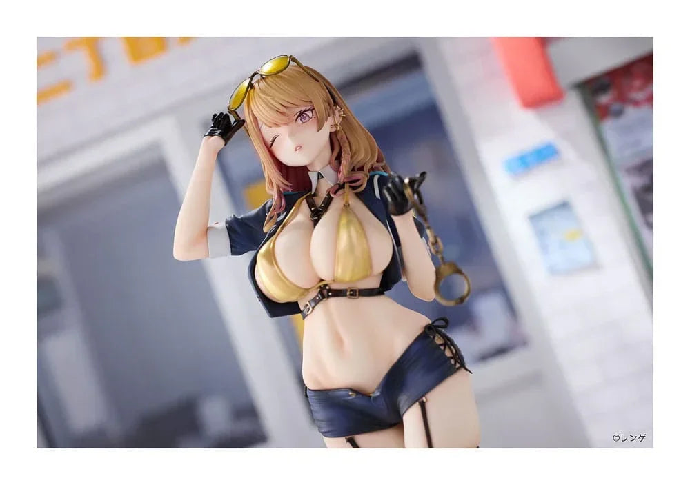 Original Character PVC Figur 1/6 Gal Policewoman Takanashi Arisa Deluxe Edition 27 cm Hanabee