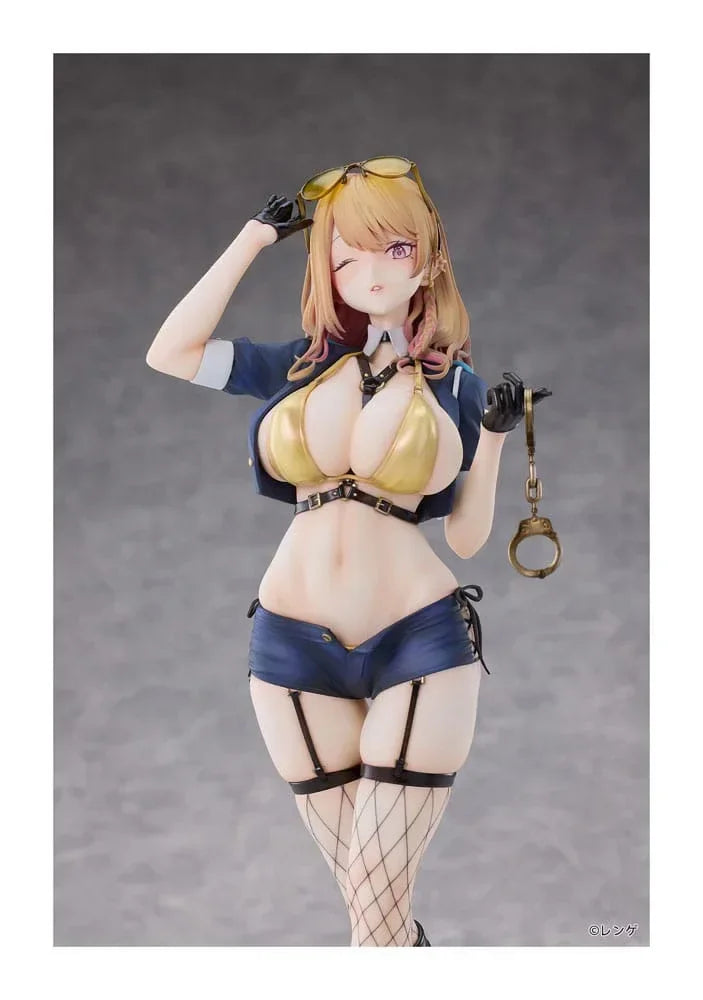 Original Character PVC Figur 1/6 Gal Policewoman Takanashi Arisa Deluxe Edition 27 cm Hanabee