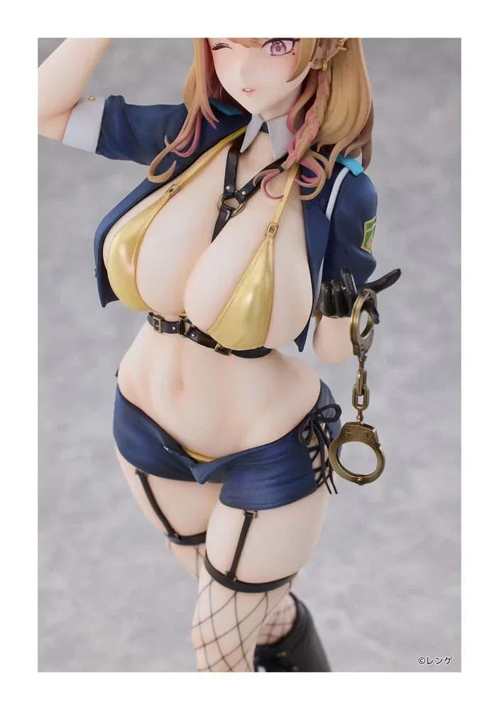 Original Character PVC Figur 1/6 Gal Policewoman Takanashi Arisa Deluxe Edition 27 cm Hanabee