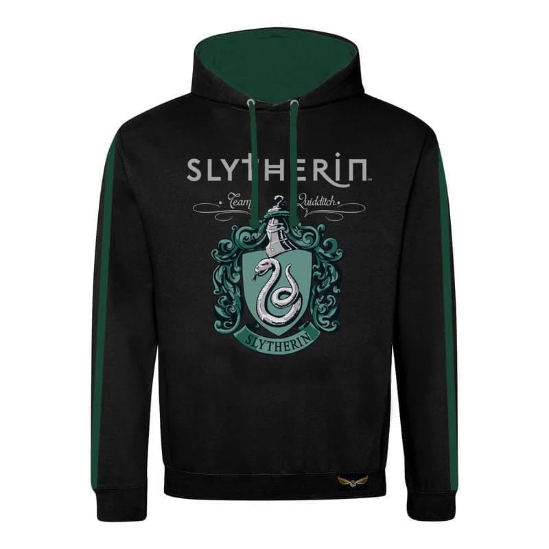 Harry Potter Hooded Sweater - Slytherin, Storlek S Heroes Inc