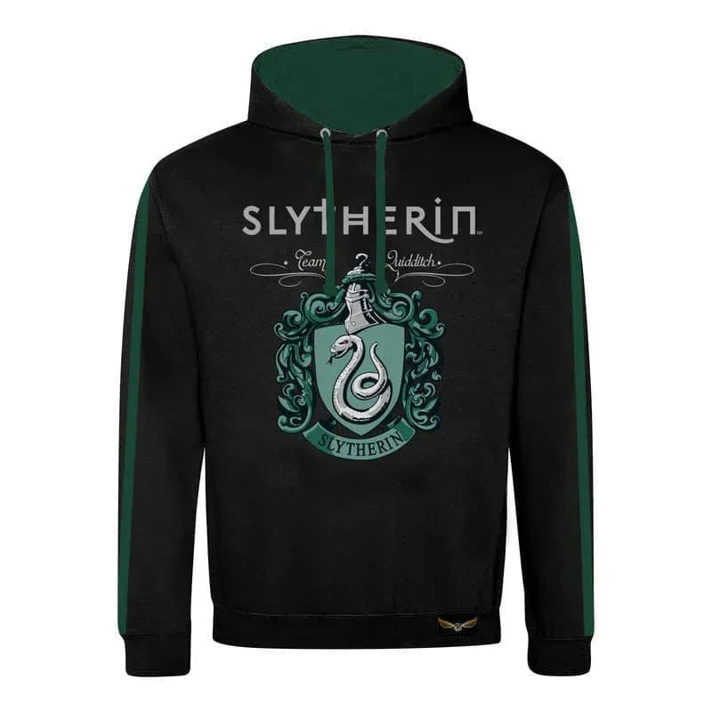 Harry Potter Hooded Sweater - Egendom Slytherin Storlek XL Heroes Inc