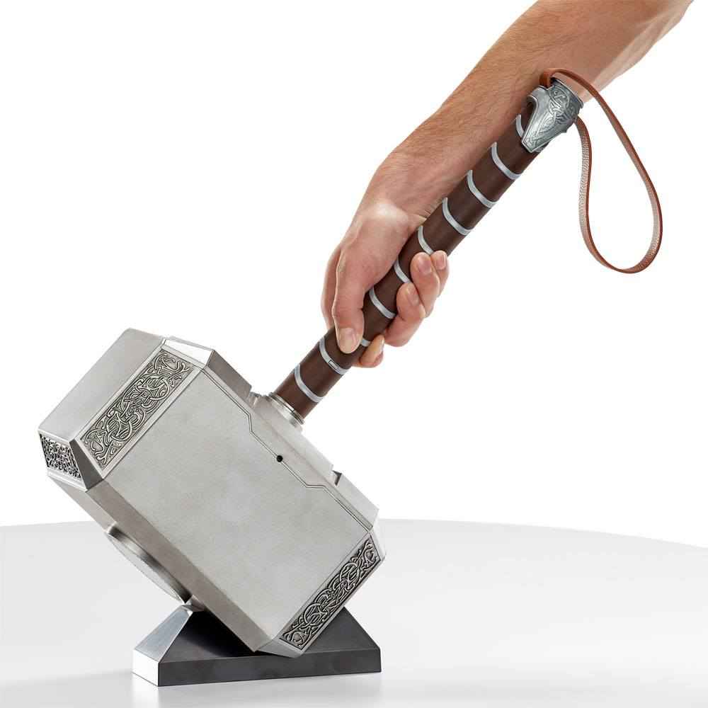 Thor Marvel Legends Artikulerad Elektronisk Hammare Mjolnir
