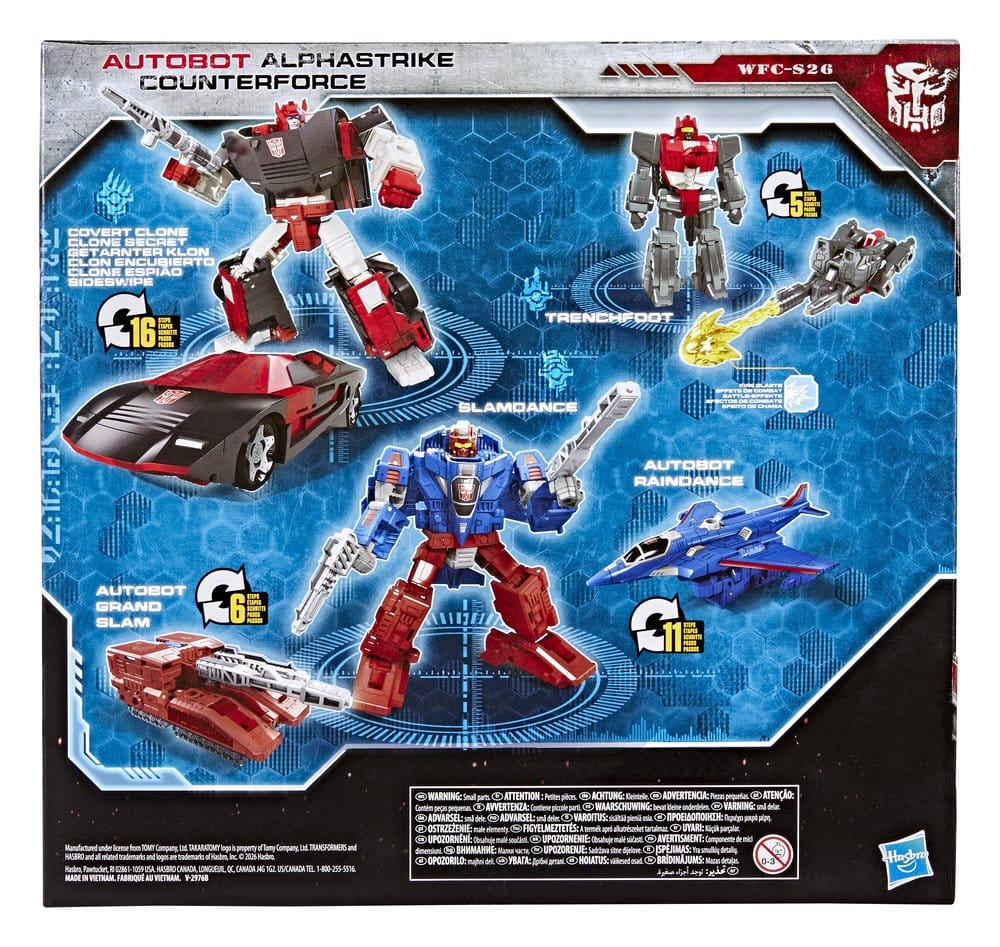 Transformers Generations War for Cybertron: Siege Action Figur 3-Pack Autobot Alphastrike Counterforce Hasbro
