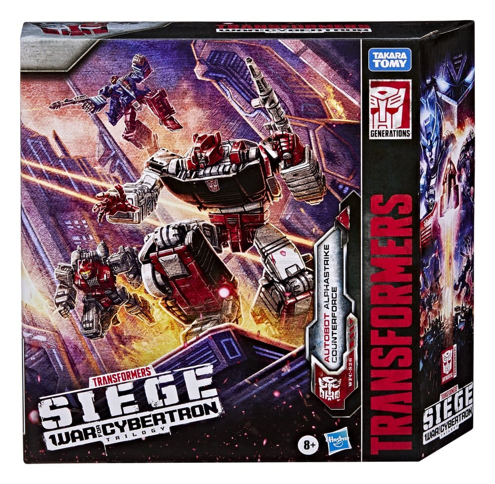 Transformers Generations War for Cybertron: Siege Action Figur 3-Pack Autobot Alphastrike Counterforce Hasbro