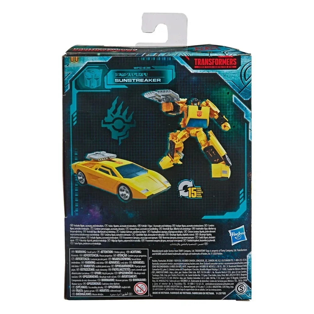 Transformers Generations War for Cybertron: Earthrise Deluxe Class Action Figur Sunstreaker 14 cm Hasbro