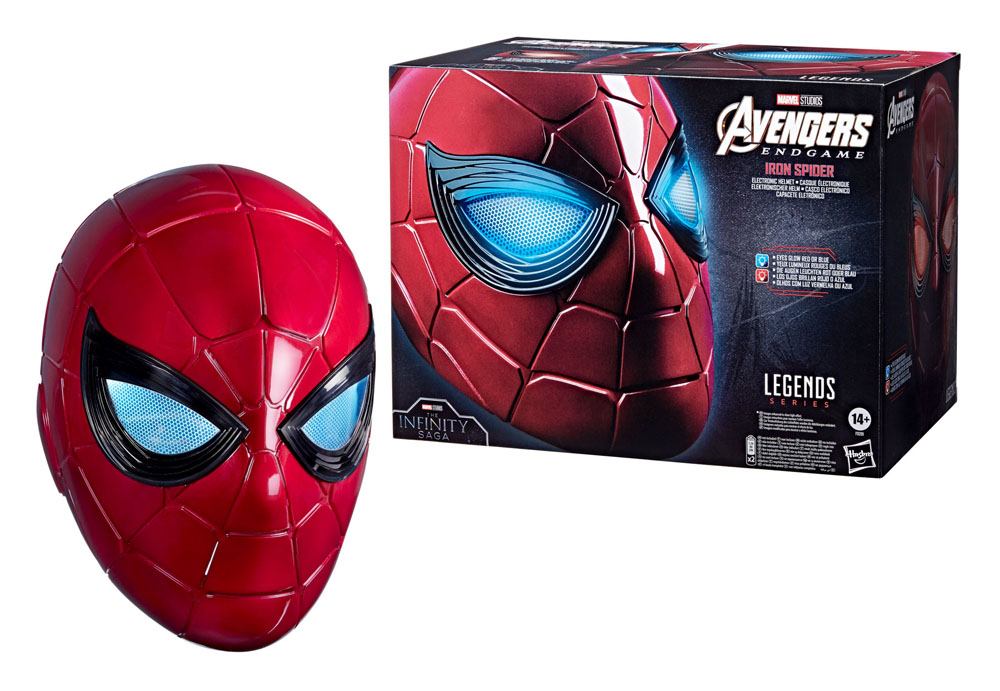 Avengers: Endgame Marvel Legends Series Elektronisk Hjälm Iron Spider