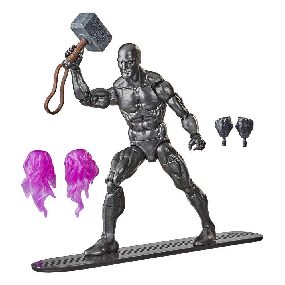 Marvel Legends Series Action Figur 2021 Silver Surfer med Mjolnir 15 cm Hasbro