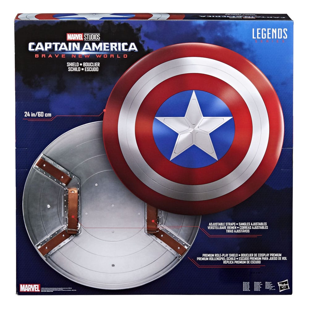Captain America: Brave New World Marvel Legends Premium Rollspelsskydd 60 cm Hasbro