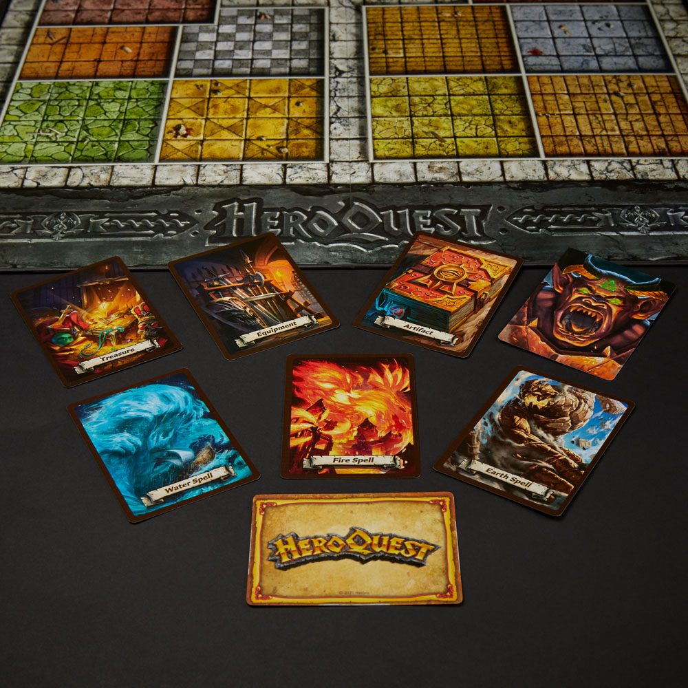 HeroQuest Brädspel Spelsystem engelska