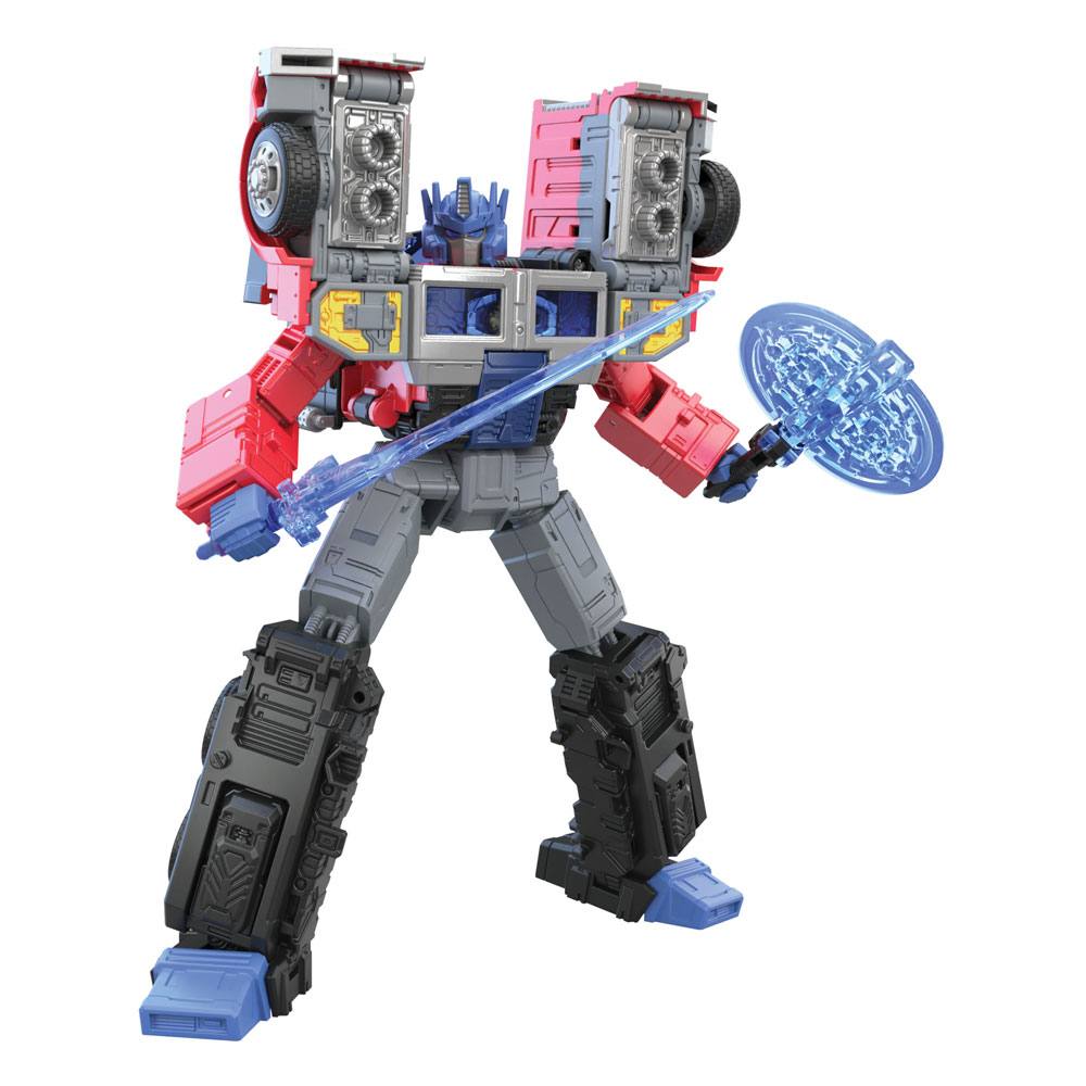 Transformers: Generation 2 Generations Legacy Voyager Action Figur 2022 Laser Optimus Prime 18 cm Hasbro