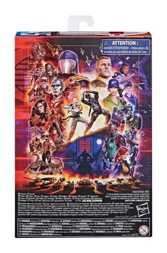 G.I. Joe Classified Series Action Figur 2023 Xamot Paoli 15 cm Hasbro