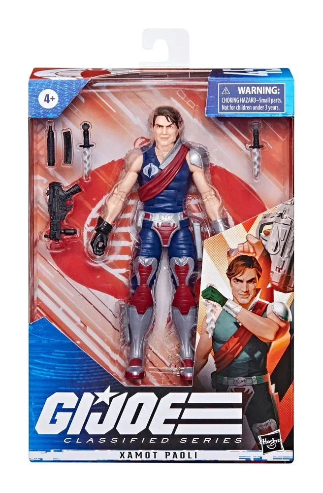 G.I. Joe Classified Series Action Figur 2023 Xamot Paoli 15 cm Hasbro