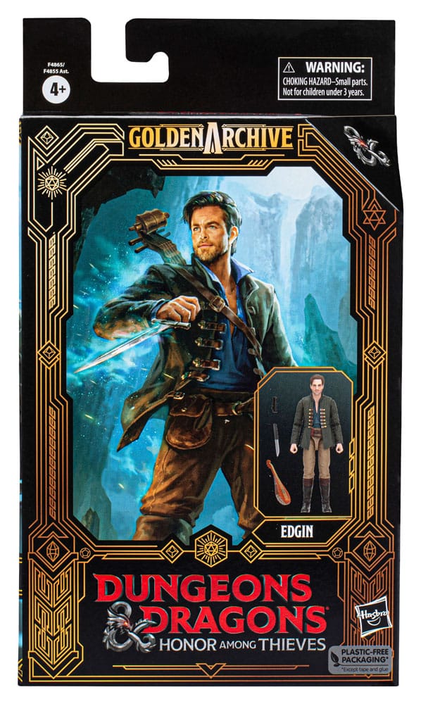 Dungeons & Dragons: Honor Among Thieves Golden Archive Action Figure Edgin 15 cm Hasbro
