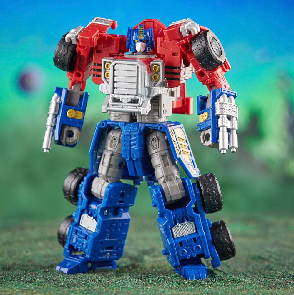 Transformers Generations Legacy Evolution Commander Class Action Figur Armada Universe Optimus Prime 19 cm