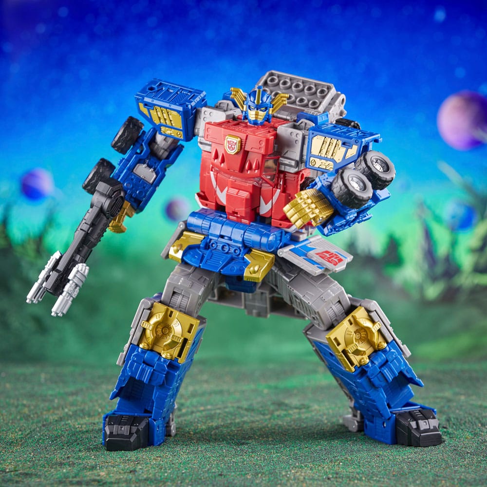 Transformers Generations Legacy Evolution Commander Class Action Figur Armada Universe Optimus Prime 19 cm