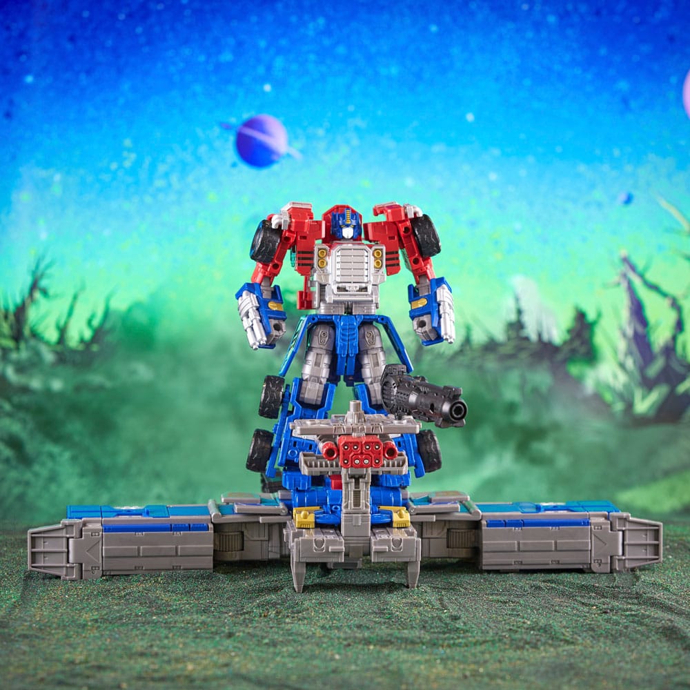 Transformers Generations Legacy Evolution Commander Class Action Figur Armada Universe Optimus Prime 19 cm