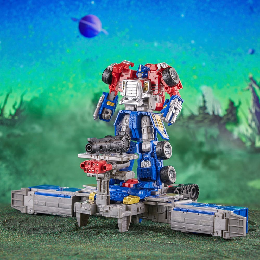Transformers Generations Legacy Evolution Commander Class Action Figur Armada Universe Optimus Prime 19 cm