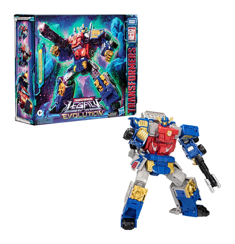 Transformers Generations Legacy Evolution Commander Class Action Figur Armada Universe Optimus Prime 19 cm