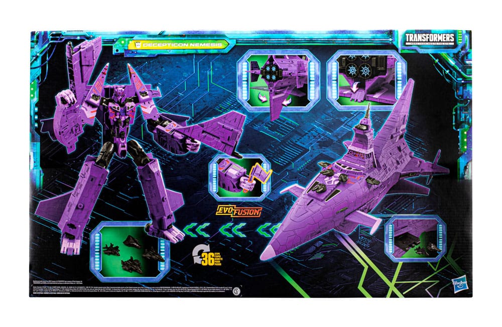 Transformers Generations Legacy Evolution Titan Class actionfigur Decepticon Nemesis 60 cm