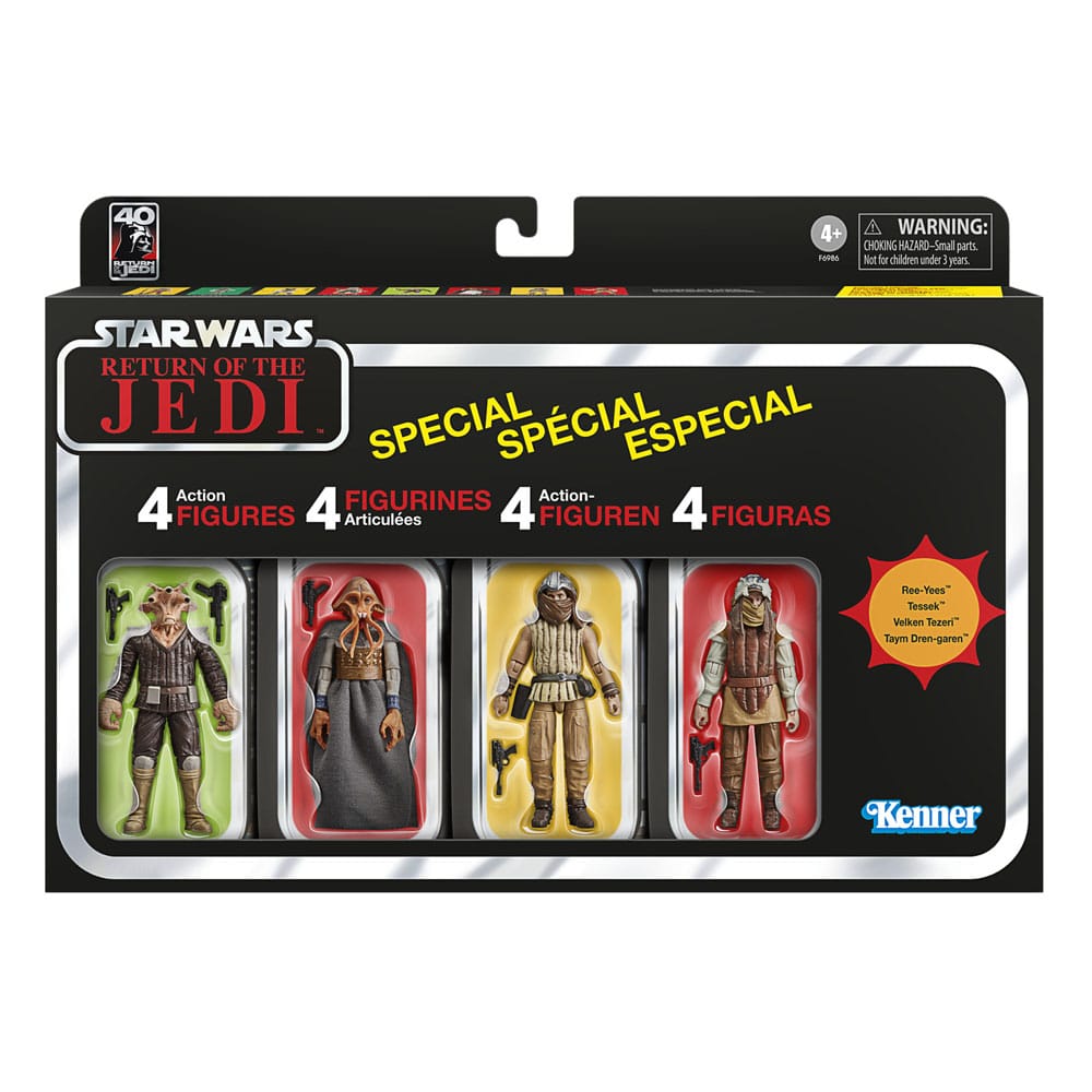 Star Wars Episode VI The Vintage Collection Actionfigur 4-pack Jabba's Court Denizens 10 cm