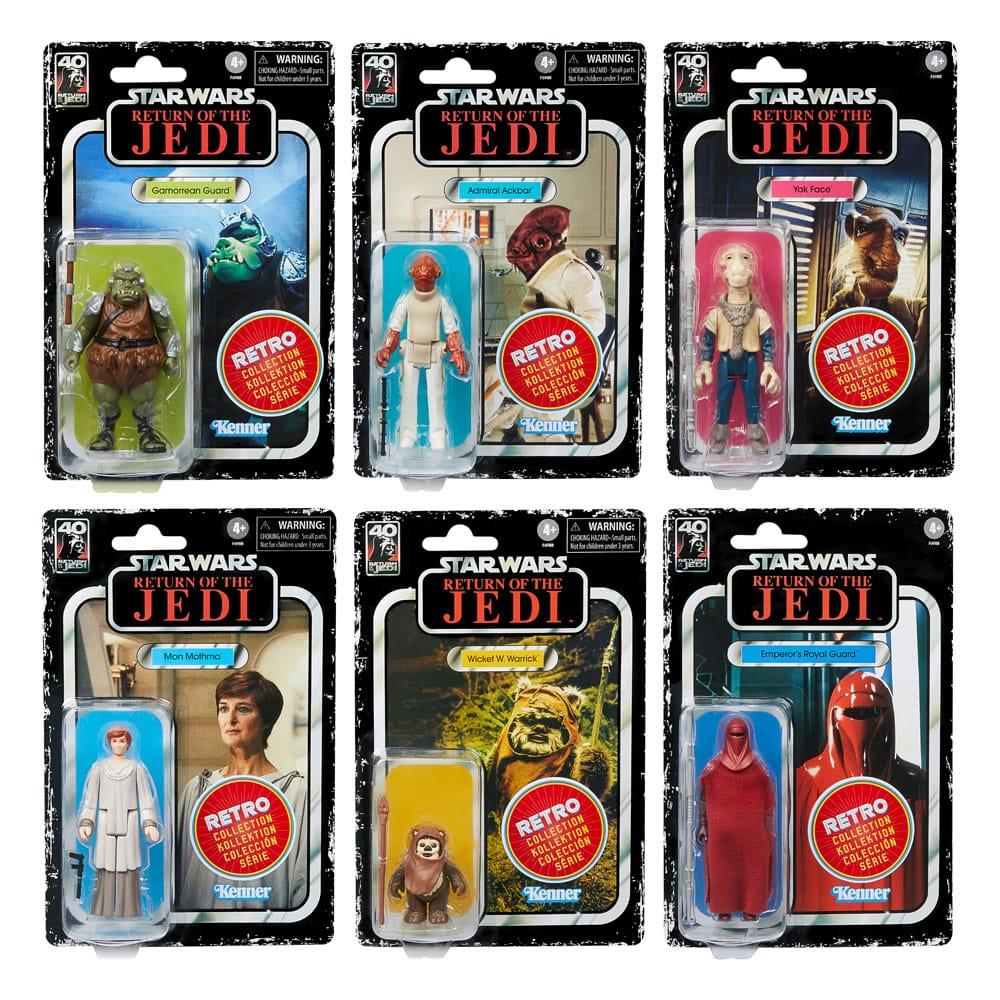 Star Wars Episode VI Retro Collection Action Figur 6-Pack 10 cm