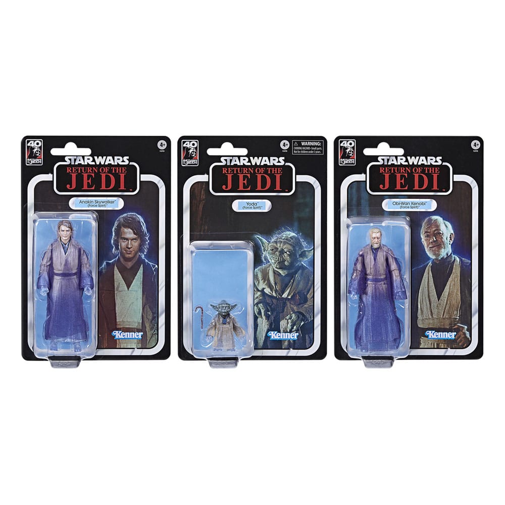 Star Wars Episode VI Black Series Action Figur 3-Pack Force Spirits 15 cm Hasbro