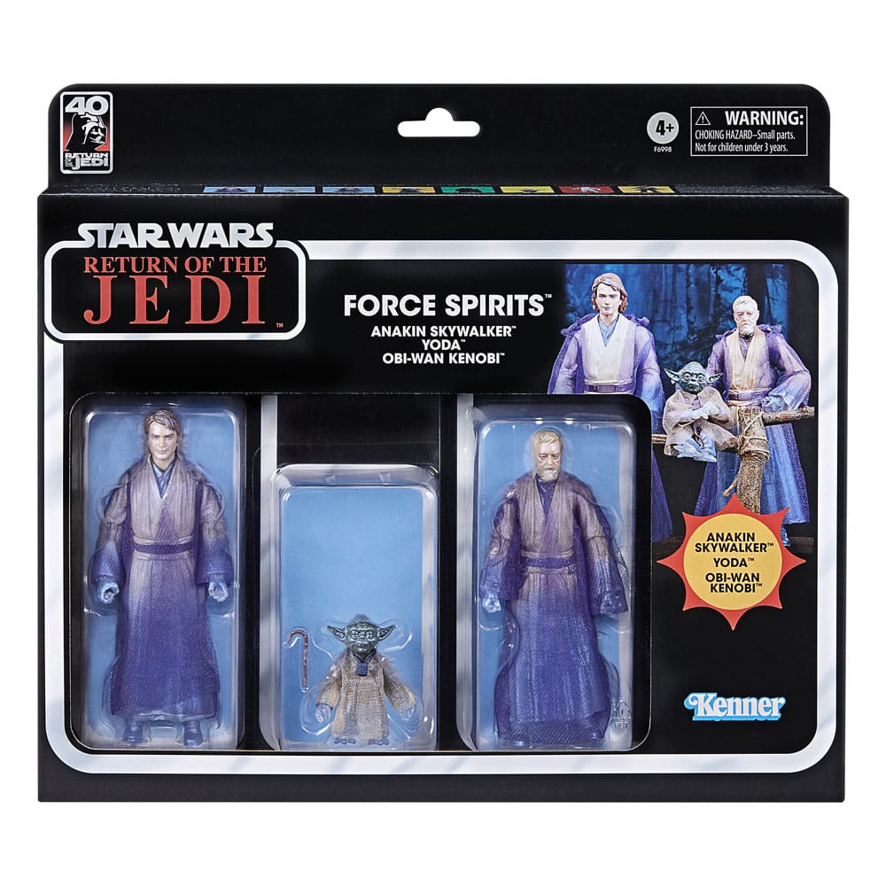 Star Wars Episode VI Black Series Action Figur 3-Pack Force Spirits 15 cm Hasbro