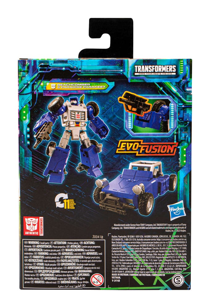 Transformers Generations Legacy Evolution Deluxe Class Action Figur Beachcomber & Paradise Parakeet 14 cm Hasbro