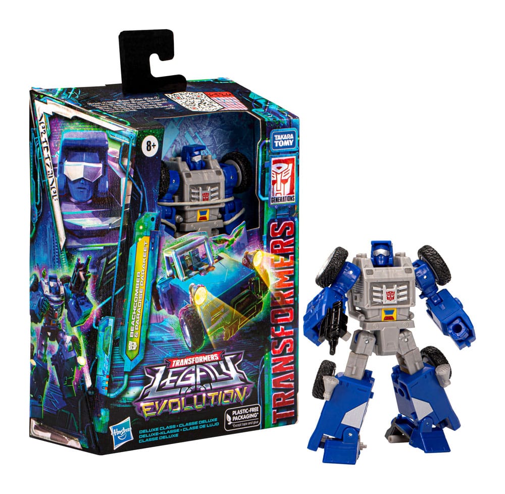Transformers Generations Legacy Evolution Deluxe Class Action Figur Beachcomber & Paradise Parakeet 14 cm Hasbro