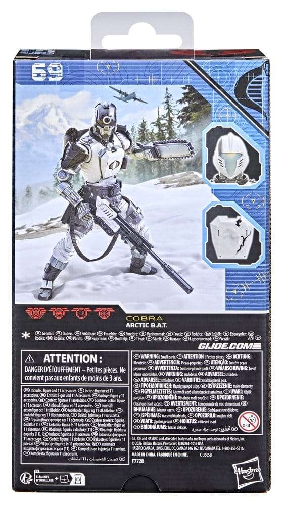 GI Joe Classified Series Action Figure Arctic B.A.T. 15 cm