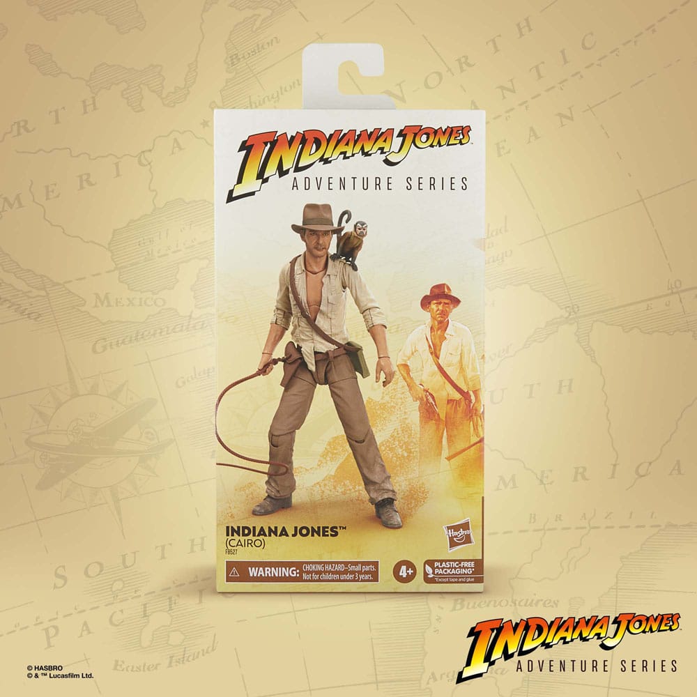 Indiana Jones Adventure Series Actionfigur Indiana Jones (Cairo) (Raiders of the Lost Ark) 15 cm Hasbro