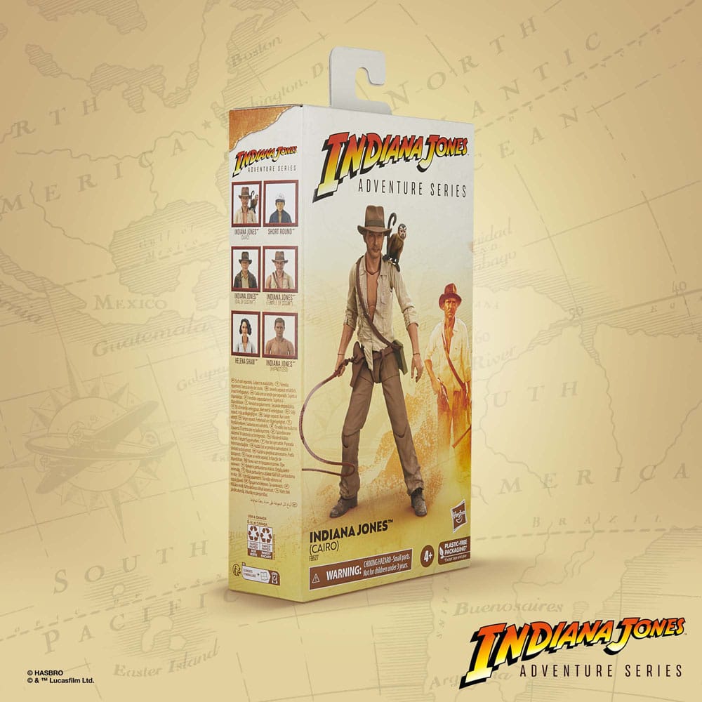 Indiana Jones Adventure Series Actionfigur Indiana Jones (Cairo) (Raiders of the Lost Ark) 15 cm Hasbro
