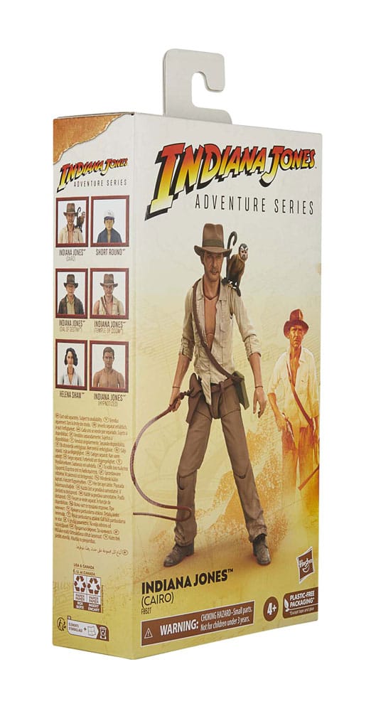Indiana Jones Adventure Series Actionfigur Indiana Jones (Cairo) (Raiders of the Lost Ark) 15 cm Hasbro