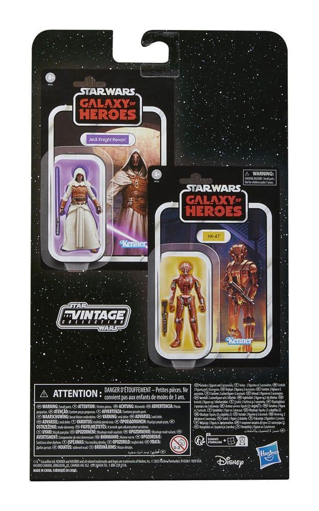 Star Wars: Galaxy of Heroes Vintage Collection Action Figur 2-Pack Jedi Knight Revan & HK-47 10 cm Hasbro
