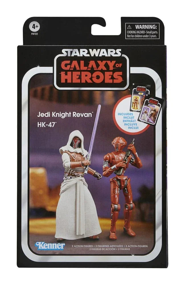 Star Wars: Galaxy of Heroes Vintage Collection Action Figur 2-Pack Jedi Knight Revan & HK-47 10 cm Hasbro