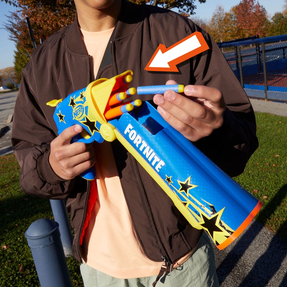 Fortnite NERF Half Tone Hero Blaster Hasbro