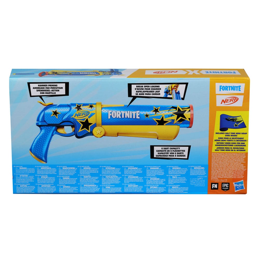 Fortnite NERF Half Tone Hero Blaster Hasbro