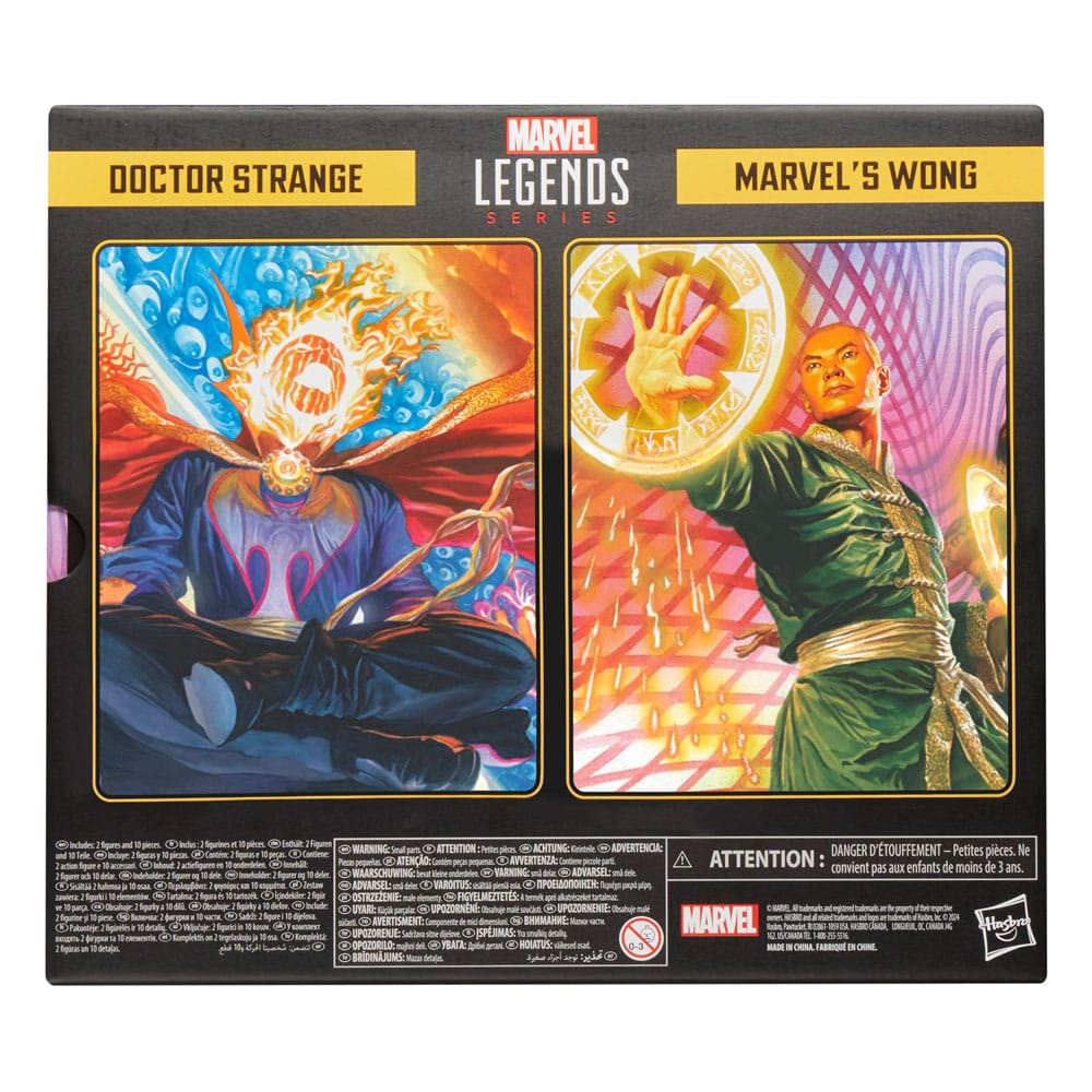 Doctor Strange Marvel Legends Action Figur 3-Pack - Doctor Strange, Wong & Bats 15 cm Hasbro