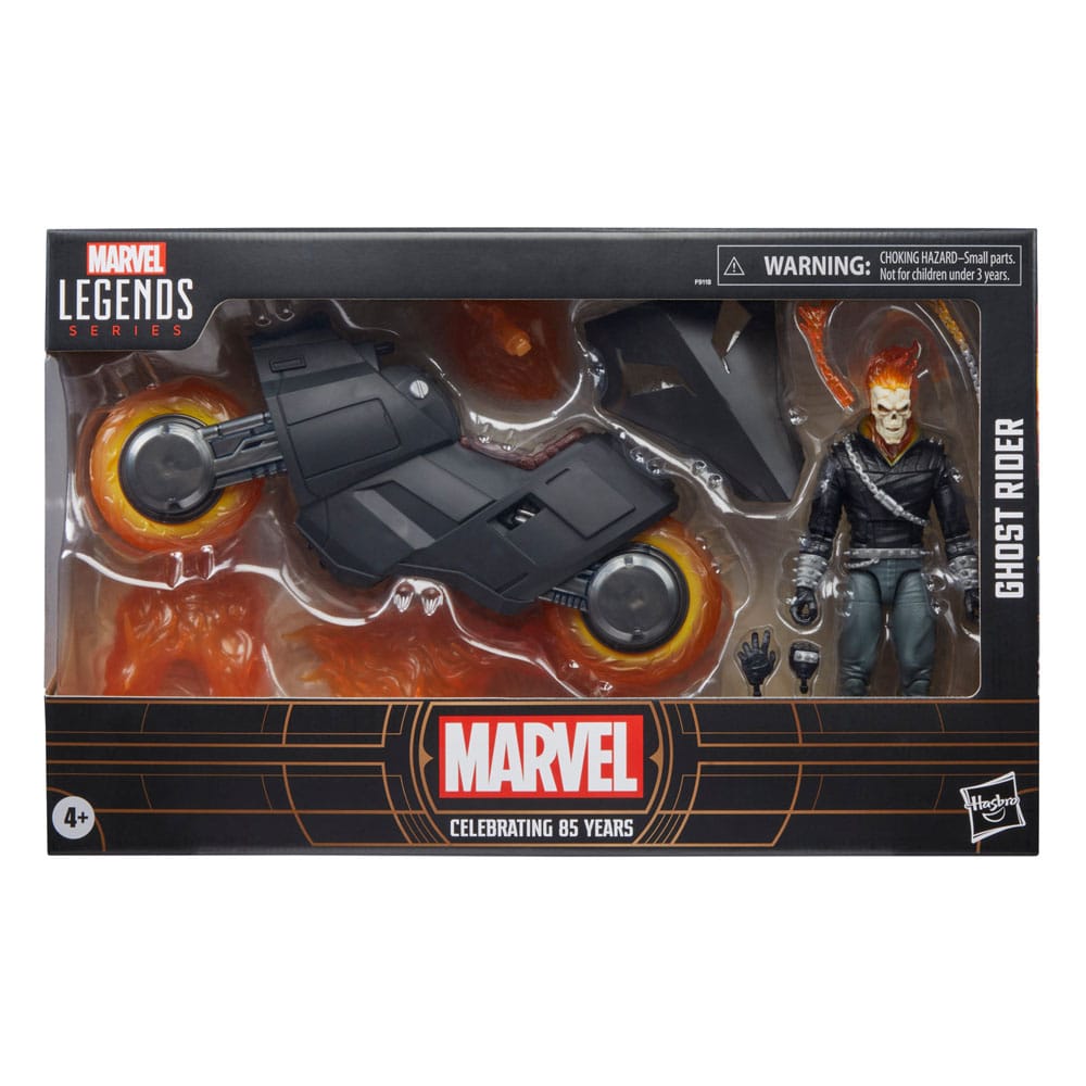 Marvel 85-årsjubileum Marvel Legends Action Figur med Fordon Ghost Rider 15 cm Hasbro