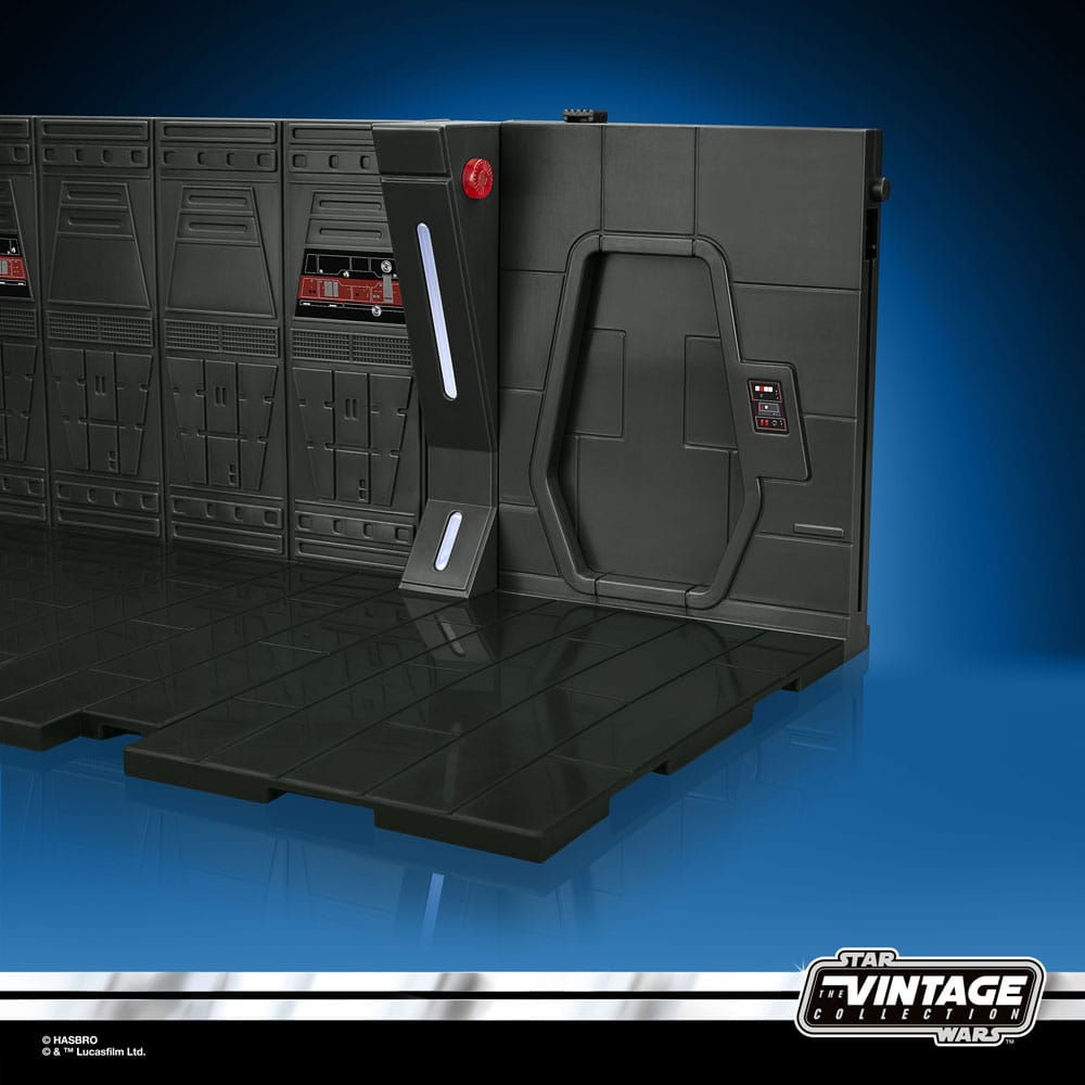 Star Wars: The Mandalorian Vintage Collection Tantive IV Hallway med Mandalorian Privateer Figur 10 cm Hasbro
