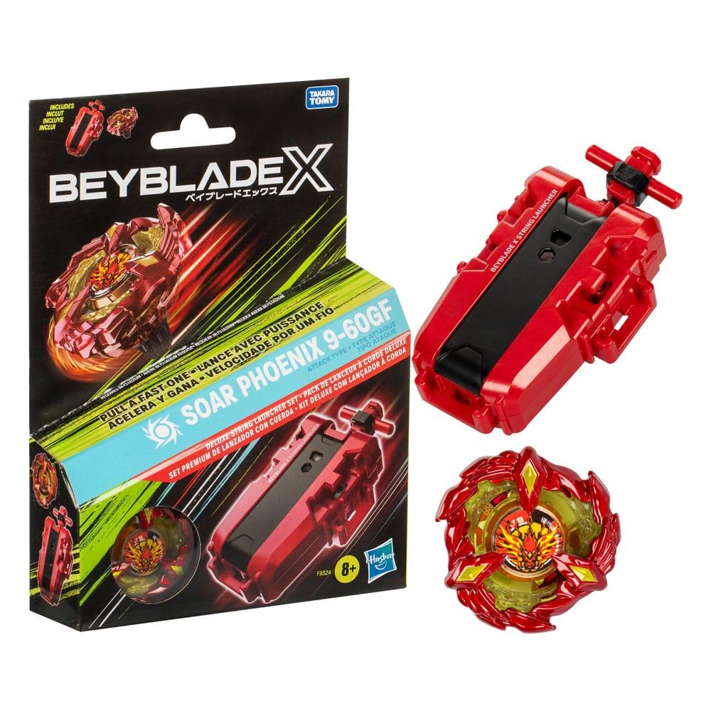 Beyblade X Soar Phoenix Deluxe Snöre Launcher Set Hasbro