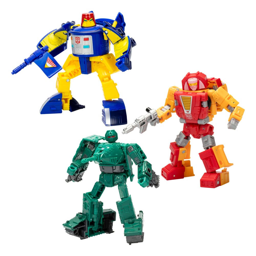 Transformers Legacy United Deluxe Class Go-Bot Guardians 3-Pack Hasbro