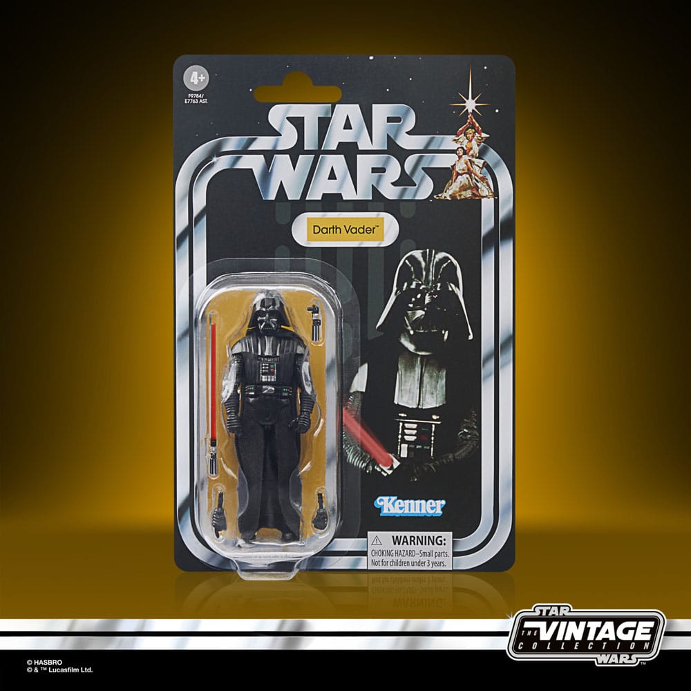 Star Wars: Episode IV Vintage Collection Actionfigur Darth Vader 10 cm hasbro
