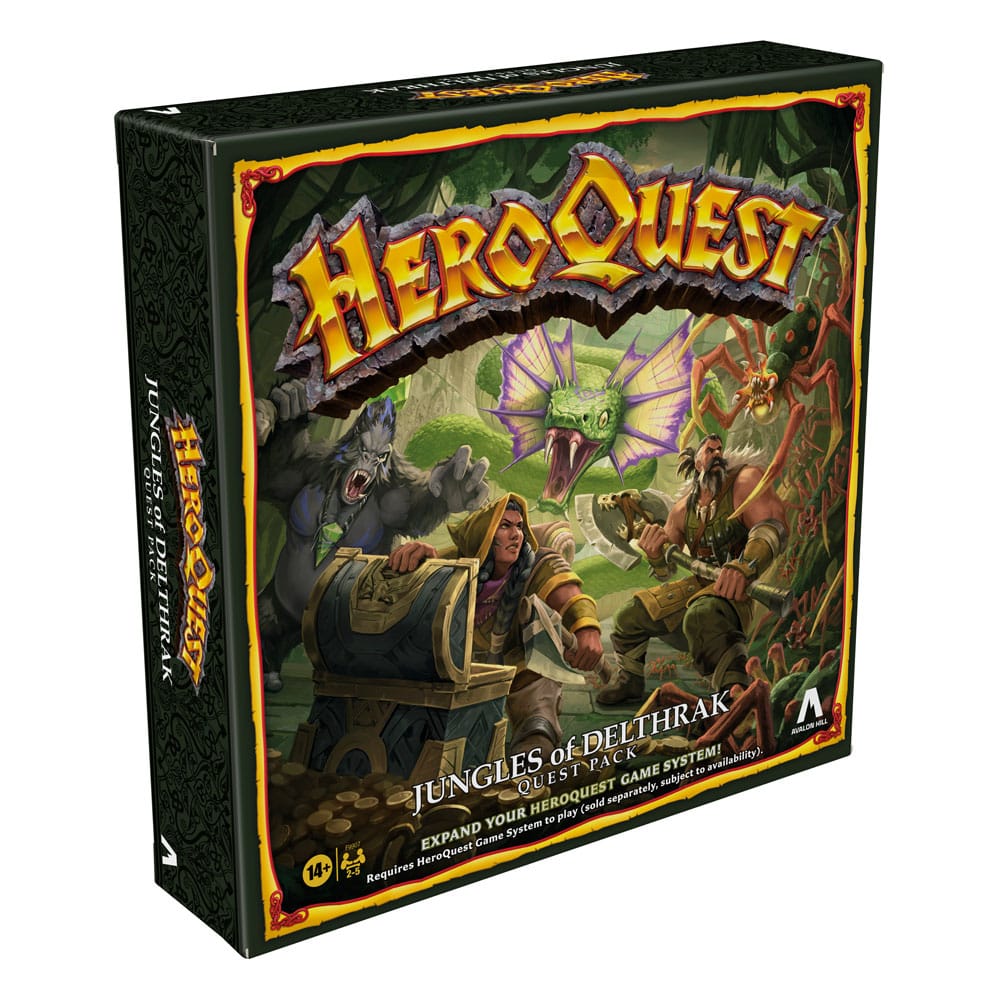 HeroQuest Board Game Expansion Jungles of Delthrak Quest Kit *English Version*